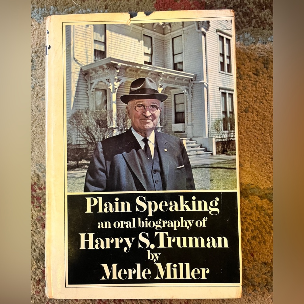 Plain Speaking: An Oral Biography Coffee Table Book - Cream & Black Edition
